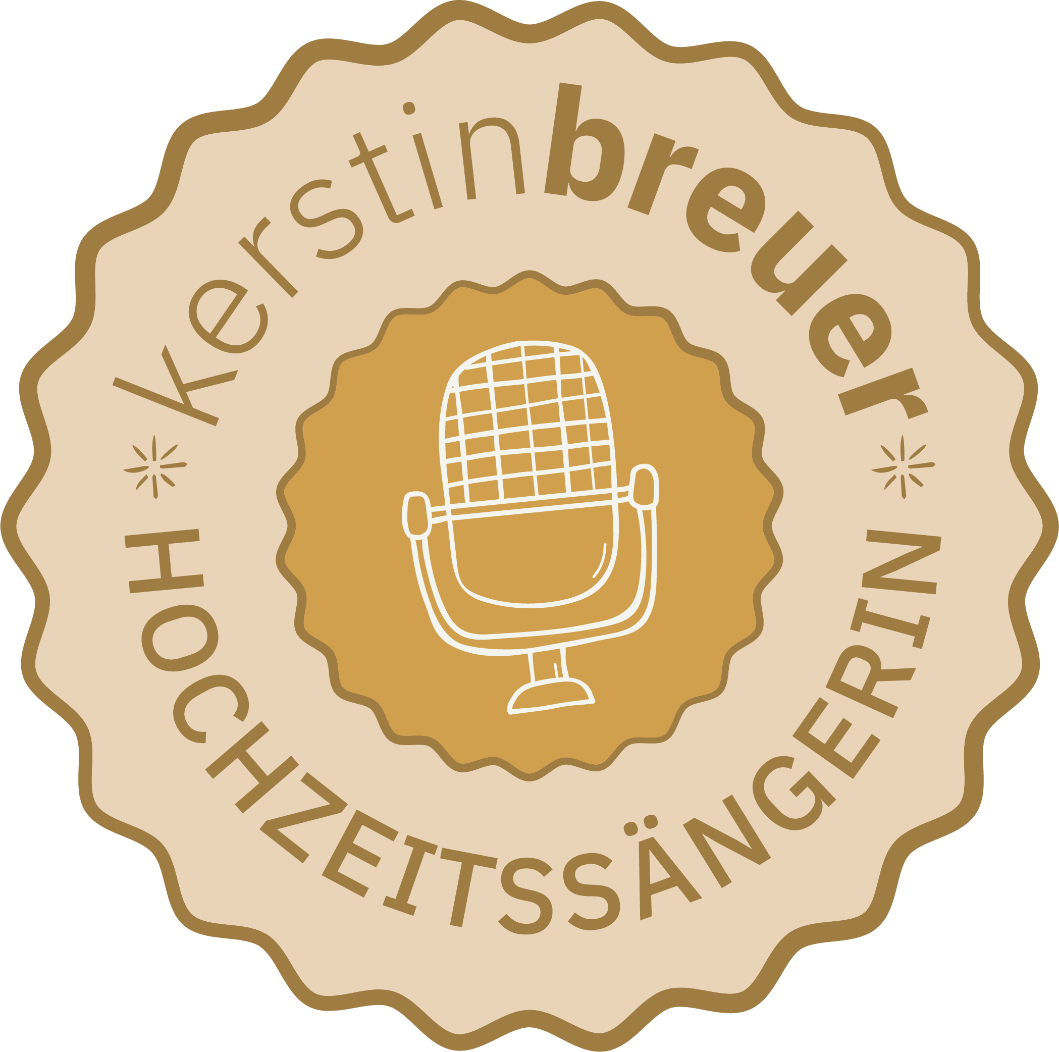 Kerstin Breuer Logo, Hochzeitssängerin