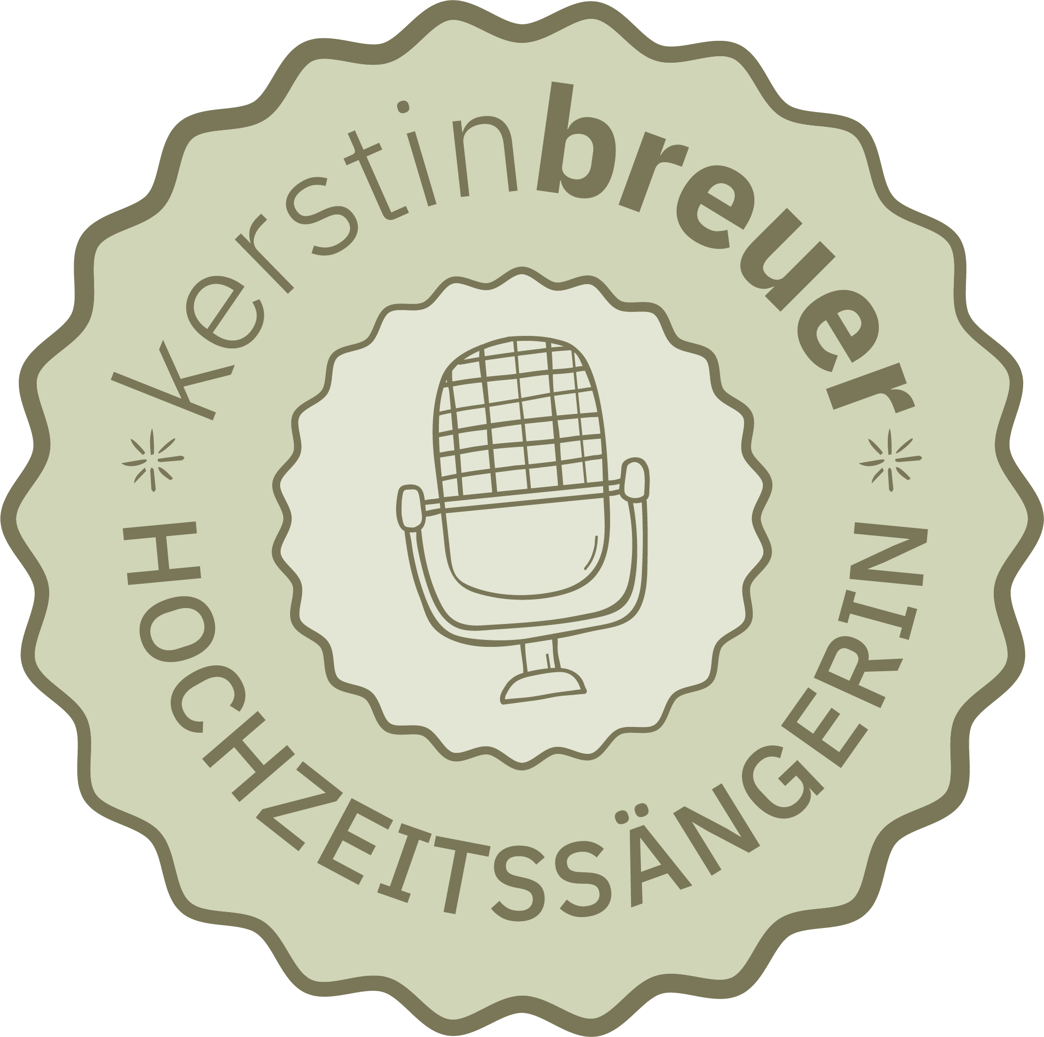 Kerstin Breuer Logo, Hochzeitssängerin